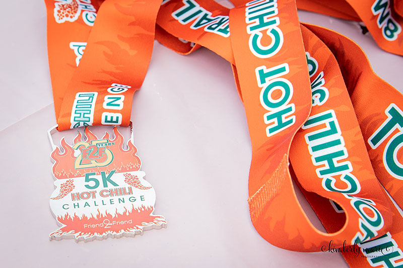 Hot Chili Challenge medals